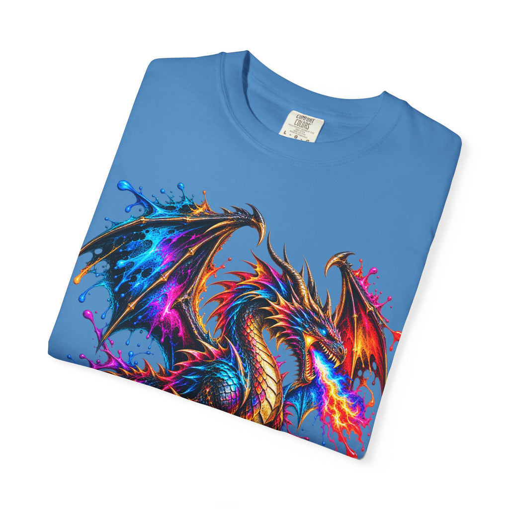 Vibrant Watercolor Dragon T-Shirt