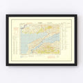 Vintage Turkey World War II Map 1942
