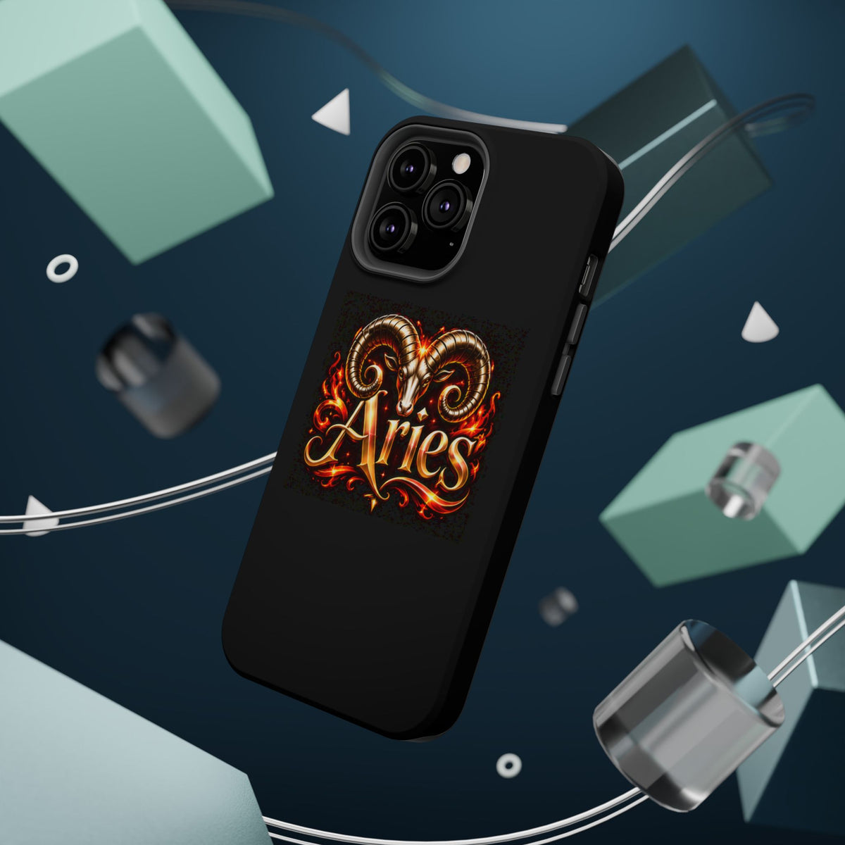 Aries Zodiac Magnetic Impact-Resistant Phone Case