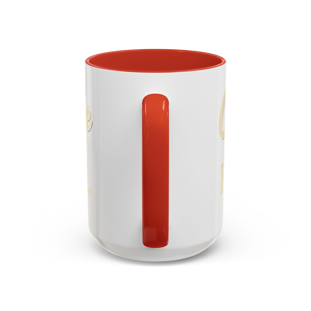 Coffee Is My Fuel Accent Coffee Mug — 11/15oz Ceramic Gift for Coffee Lovers