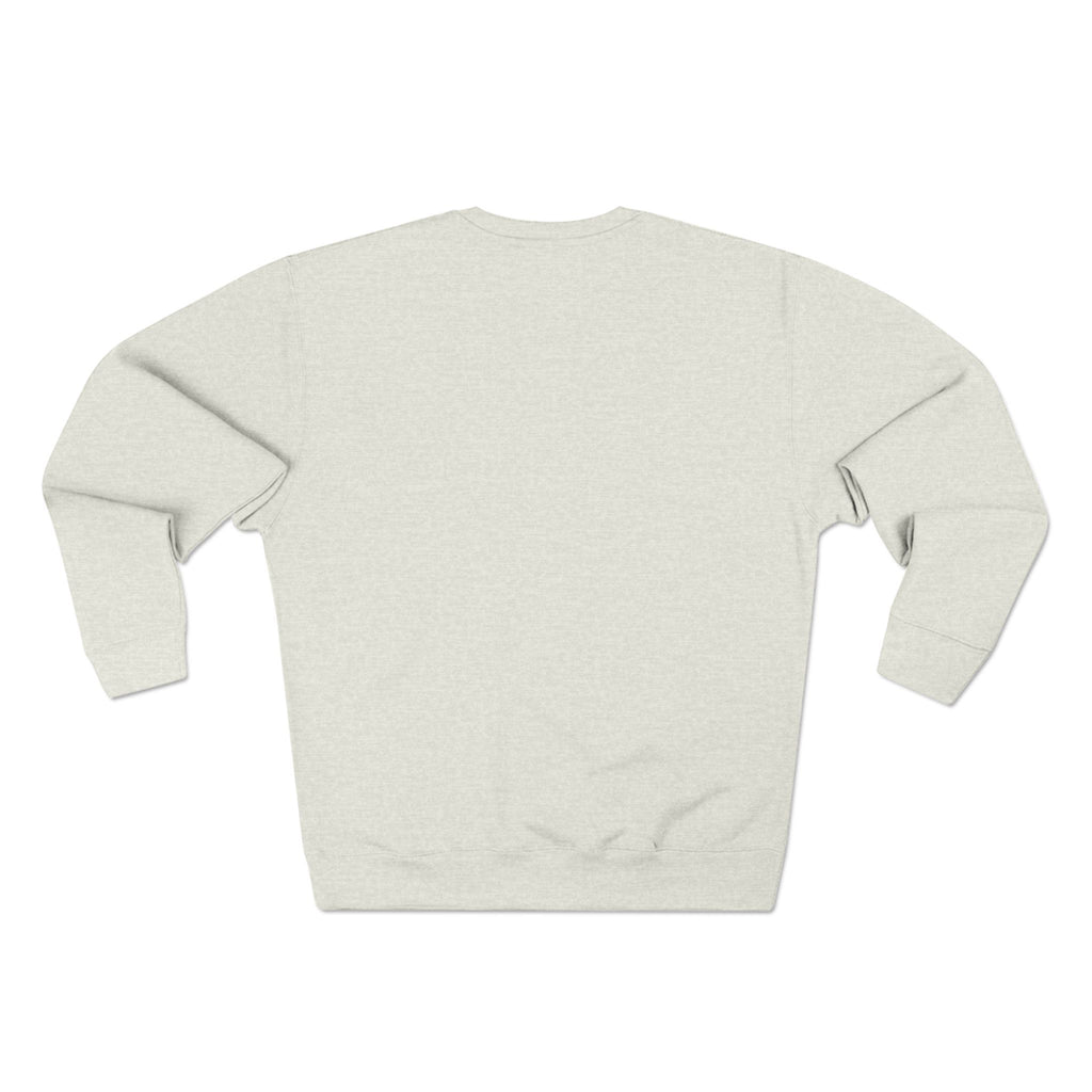 Inspirational Graphic Crewneck Sweatshirt — "Whatever You Decide to Do, Make Sure It Makes You Happy"