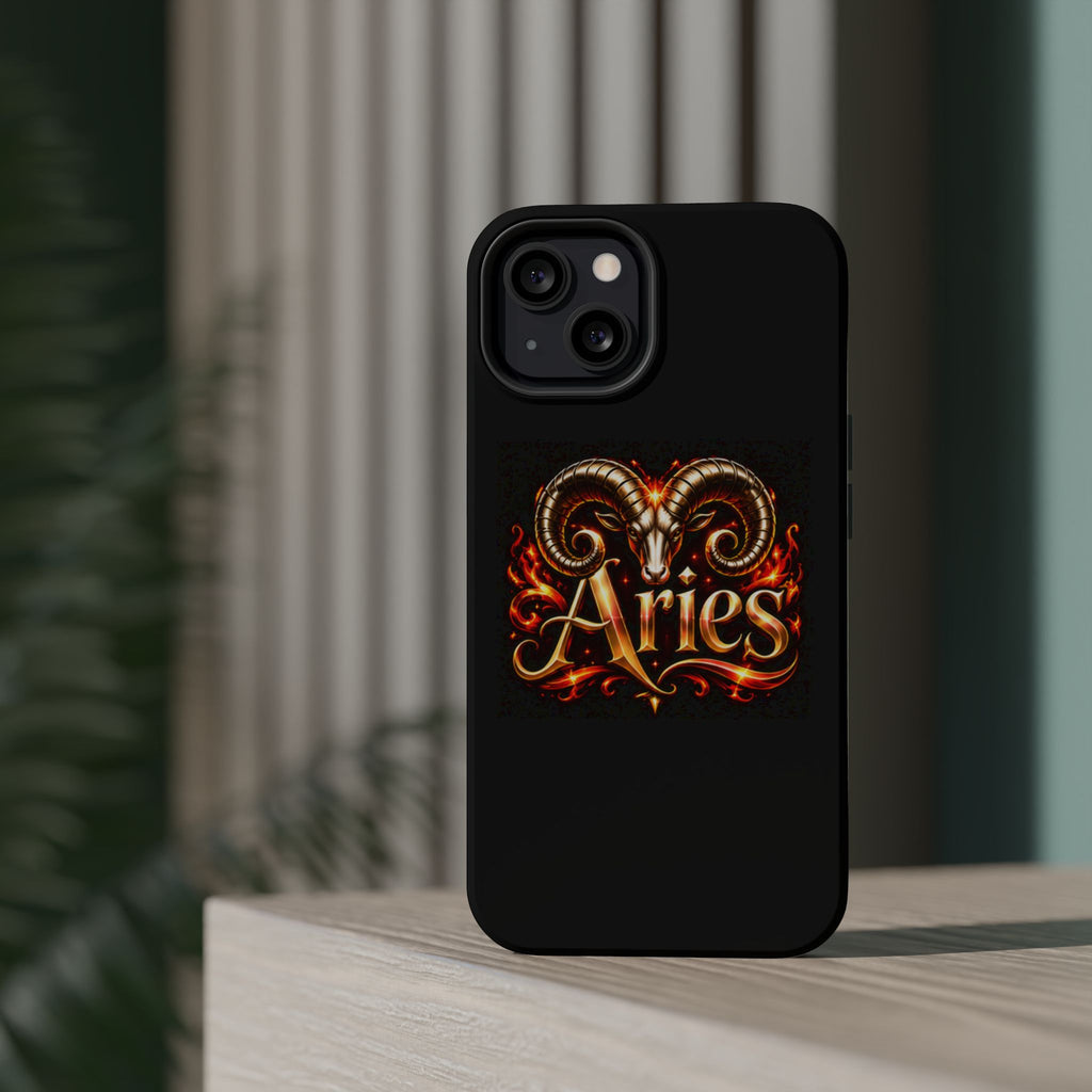 Aries Zodiac Magnetic Impact-Resistant Phone Case