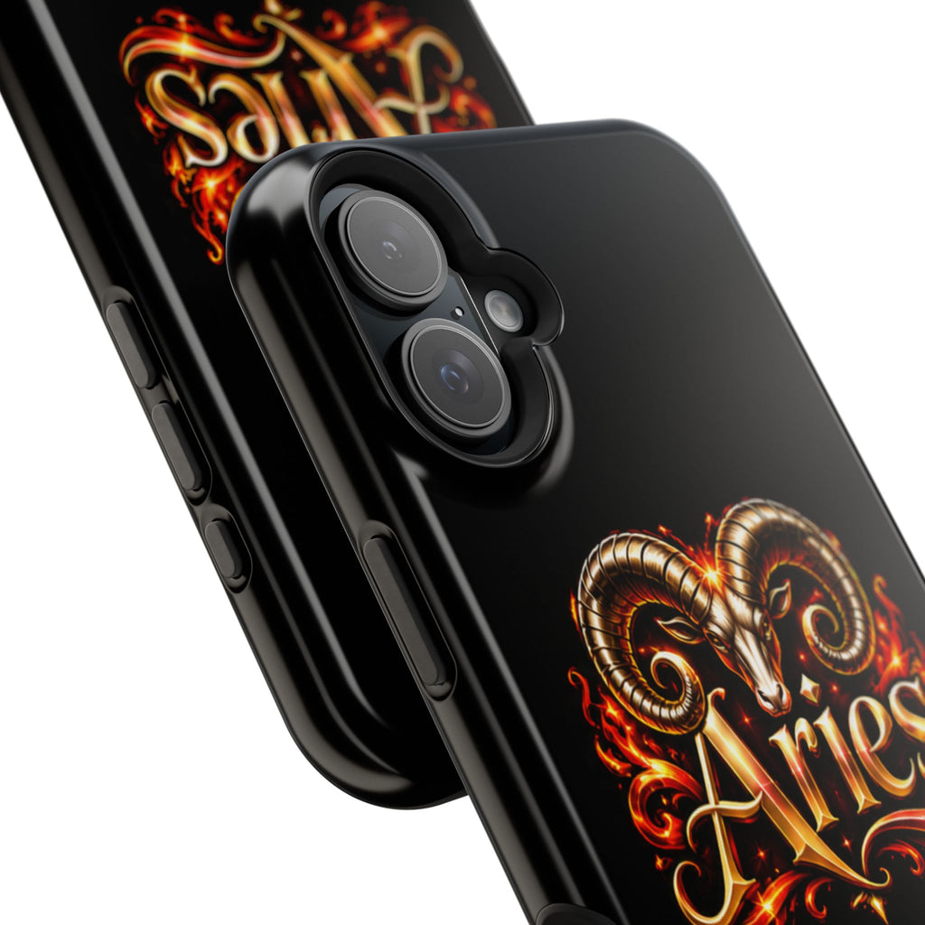 Aries Zodiac Magnetic Impact-Resistant Phone Case