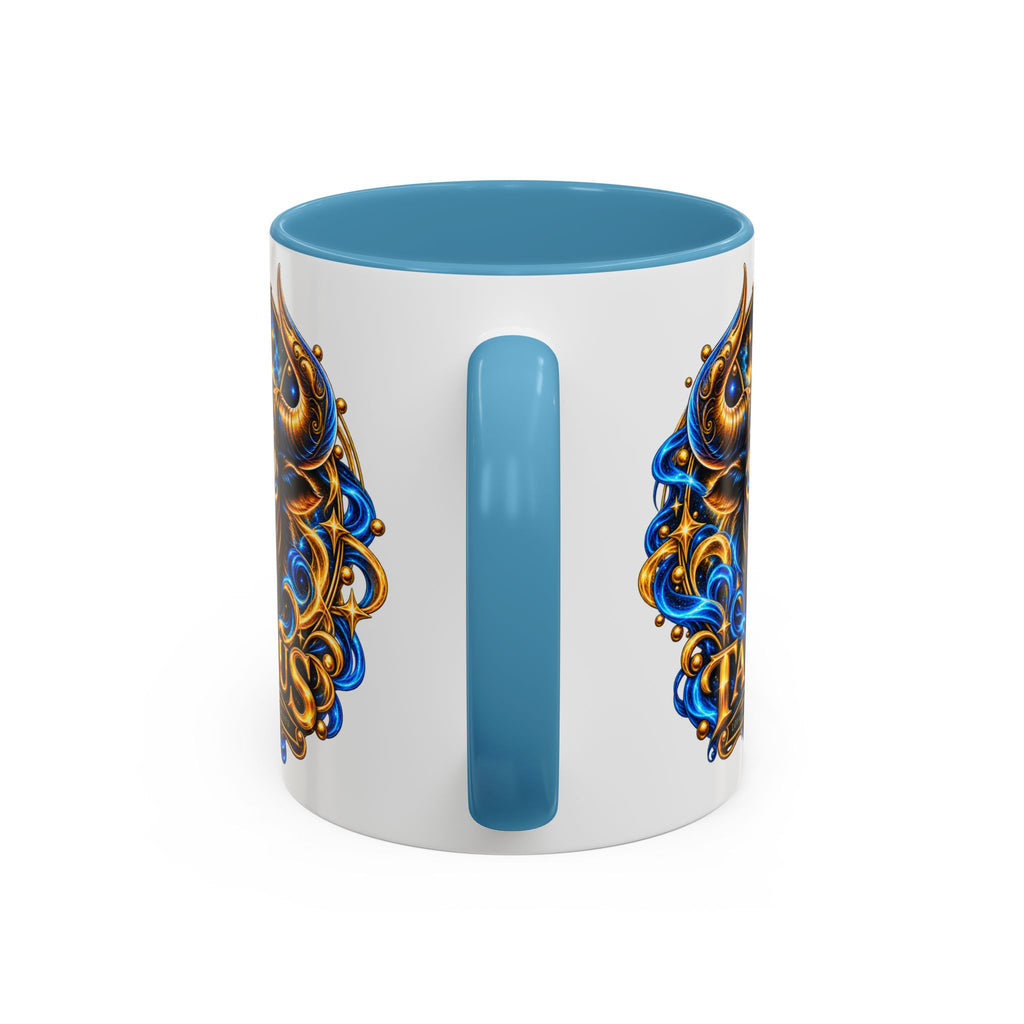 Taurus Coffee Mug — Zodiac Bull Accent Mug (11/15oz)