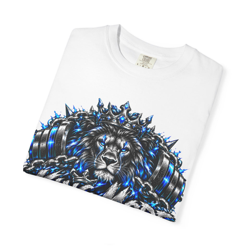 Lion Kingmode Graphic Tee — Gaming Headset Lion Design
