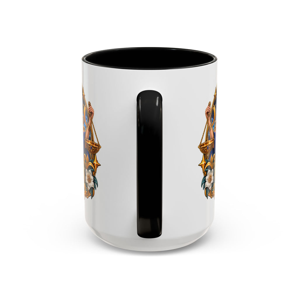 Libra Zodiac Coffee Mug – Elegant Horoscope Astrology Gift (11/15oz)