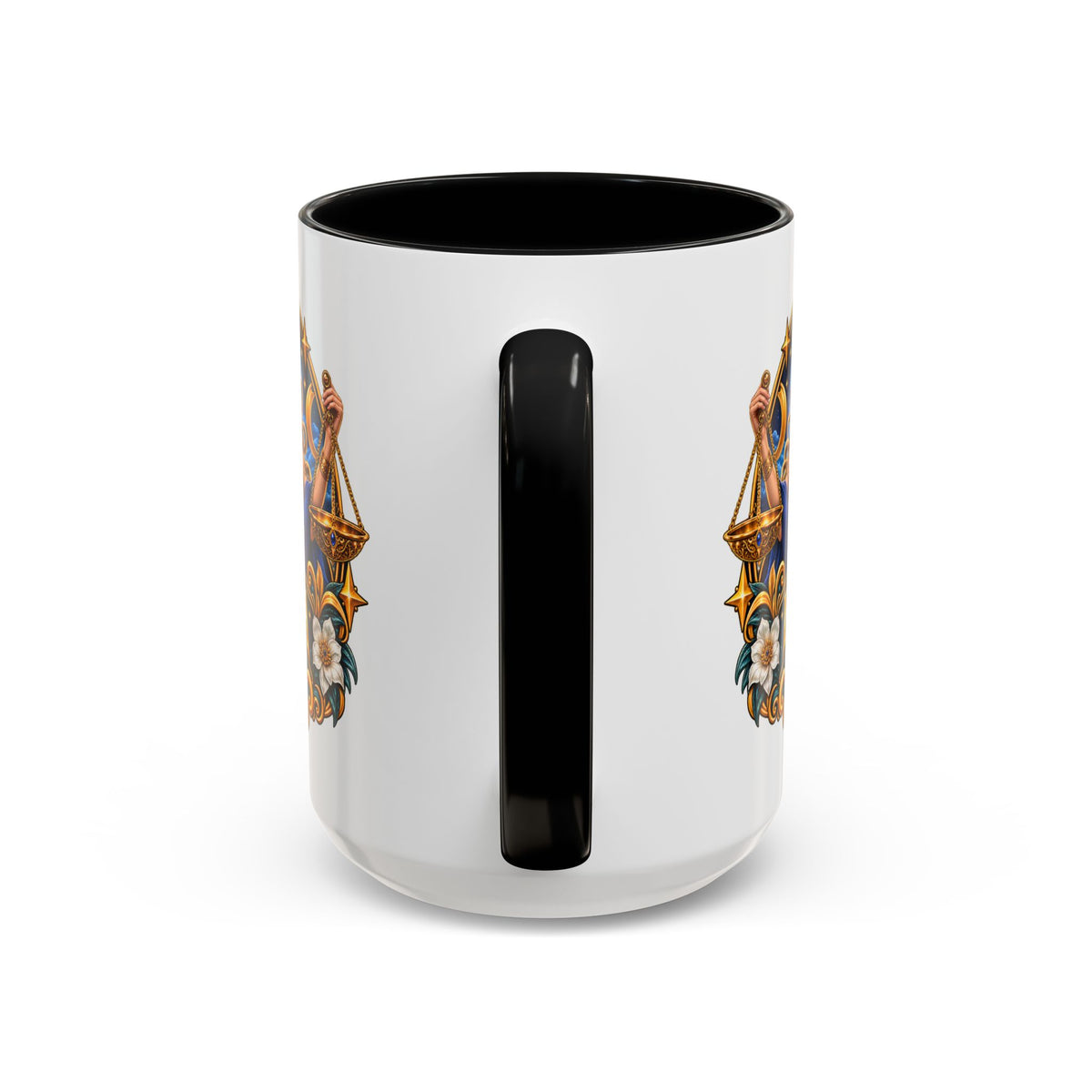 Libra Zodiac Coffee Mug – Elegant Horoscope Astrology Gift (11/15oz)