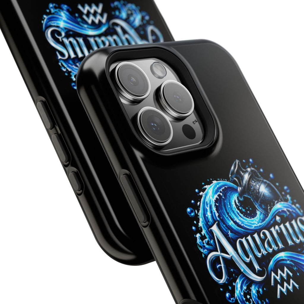 Aquarius Zodiac Magnetic Impact-Resistant Phone Case