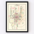 Vintage Map of Lewis Township, Lewis County, New York 1875