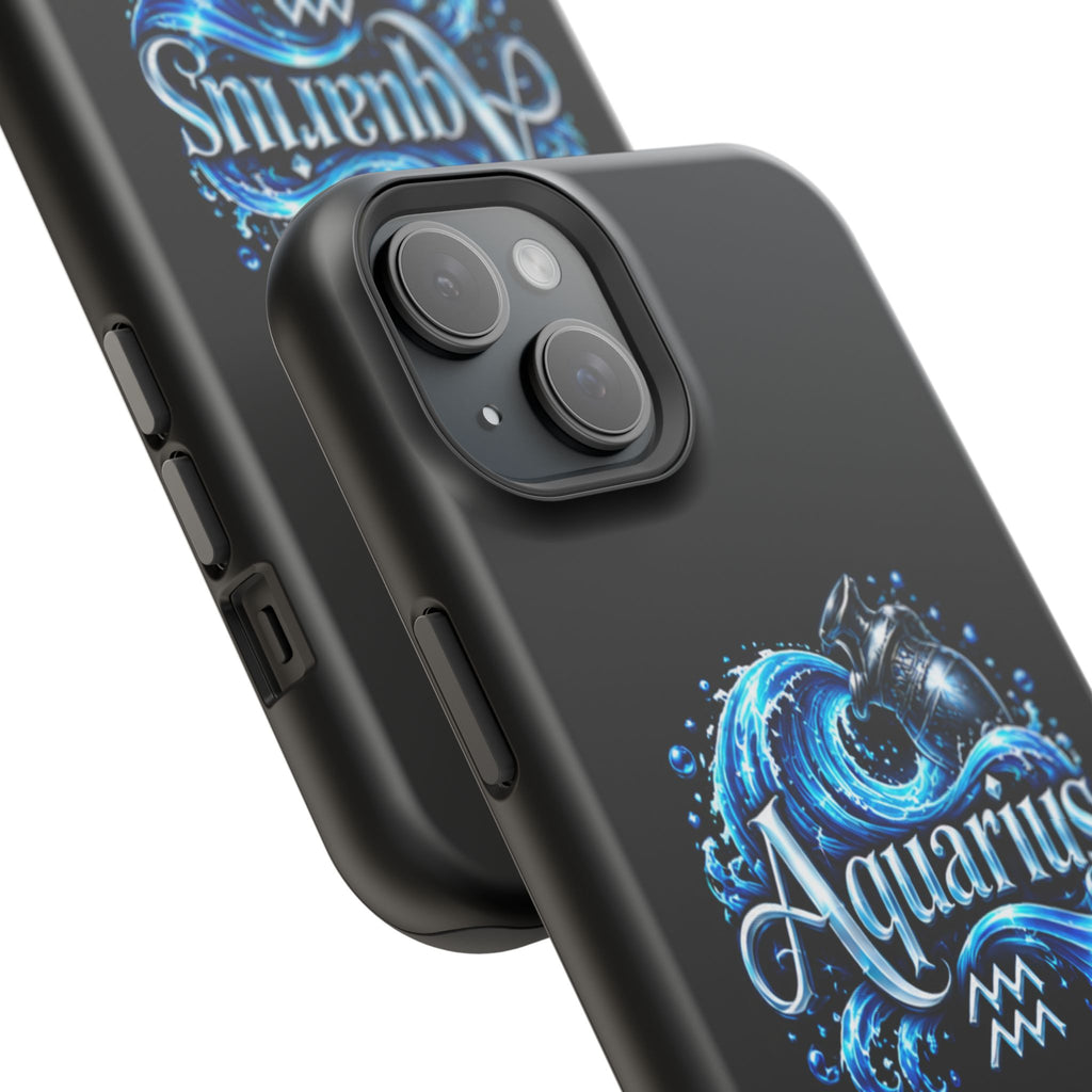 Aquarius Zodiac Magnetic Impact-Resistant Phone Case