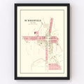 Vintage Map of Summerfield, Ohio 1876