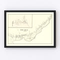 Vintage Map of Big Run, Pennsylvania 1878