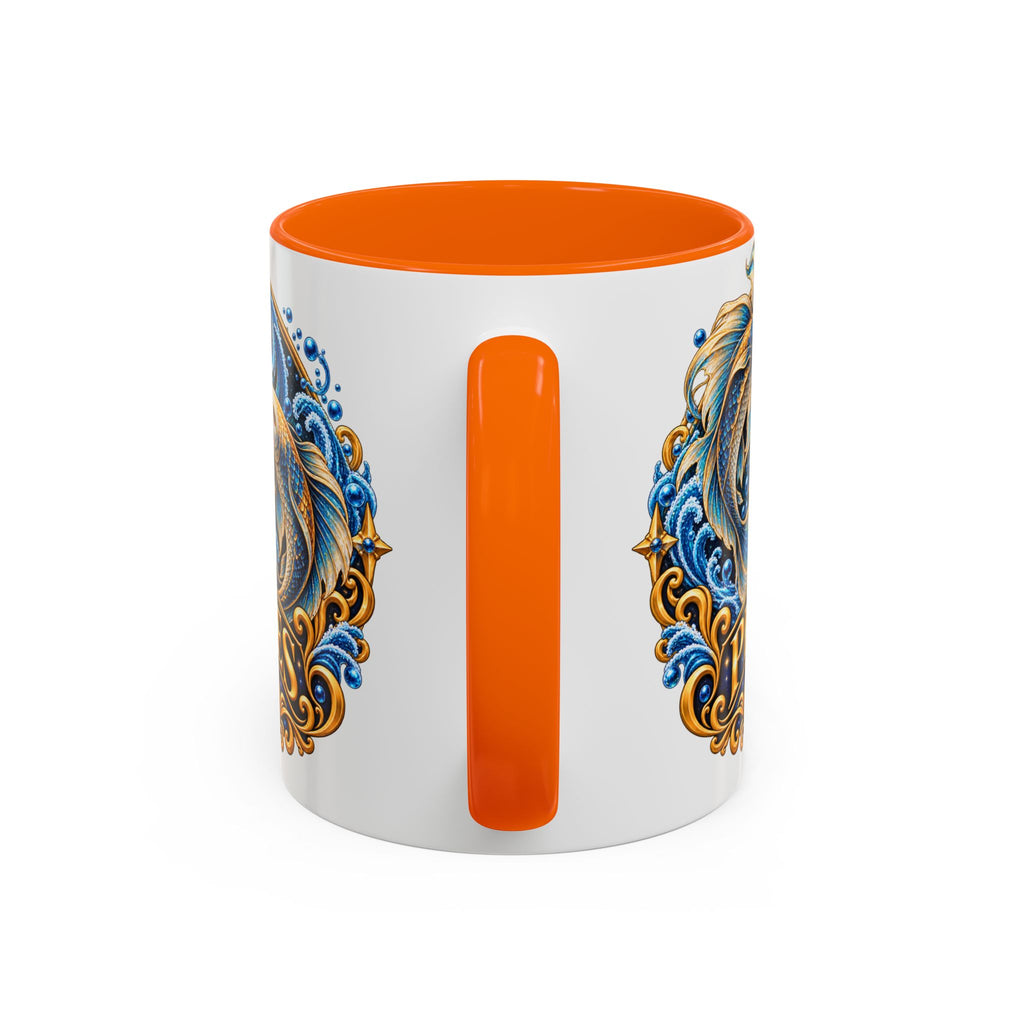 Pisces Zodiac Coffee Mug — Decorative Accent Astrology Mug (11/15oz)