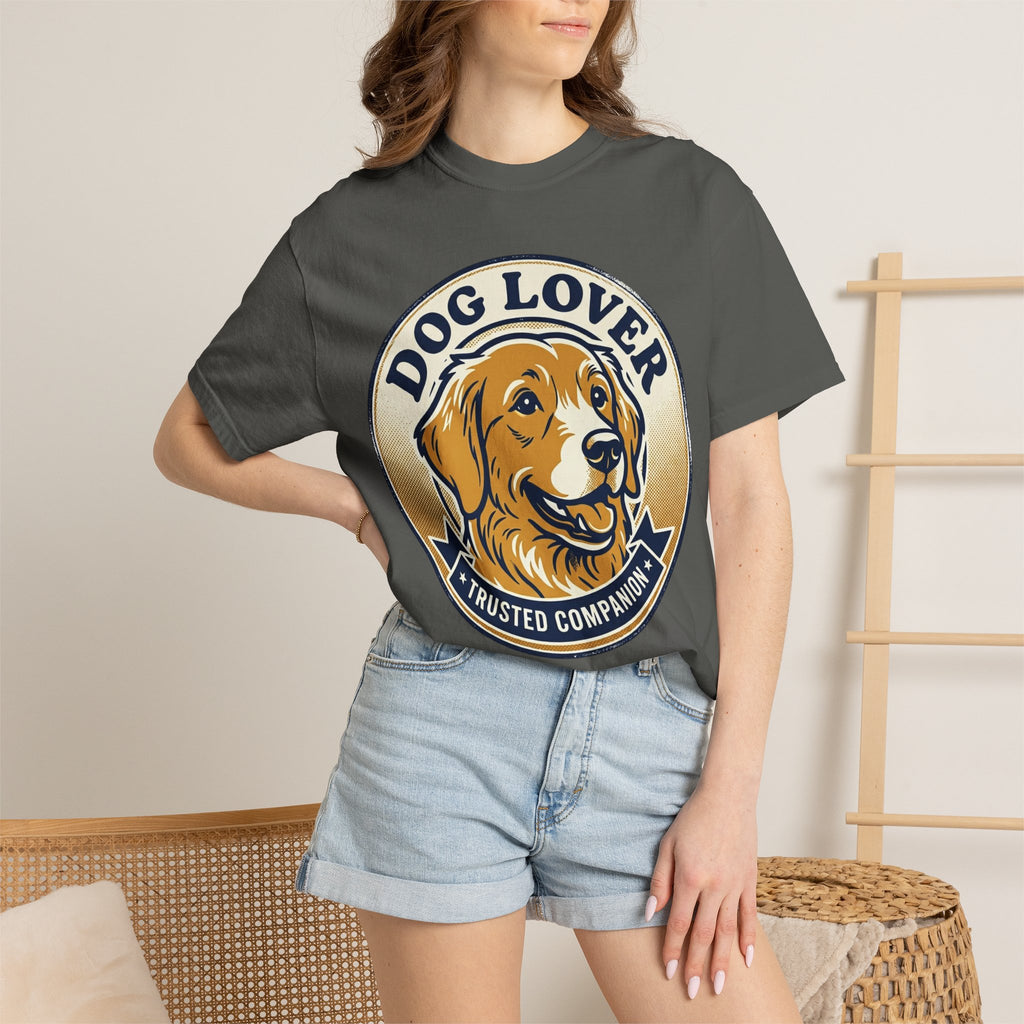 Dog Lover T-Shirt — "Trusted Companion" Graphic Tee