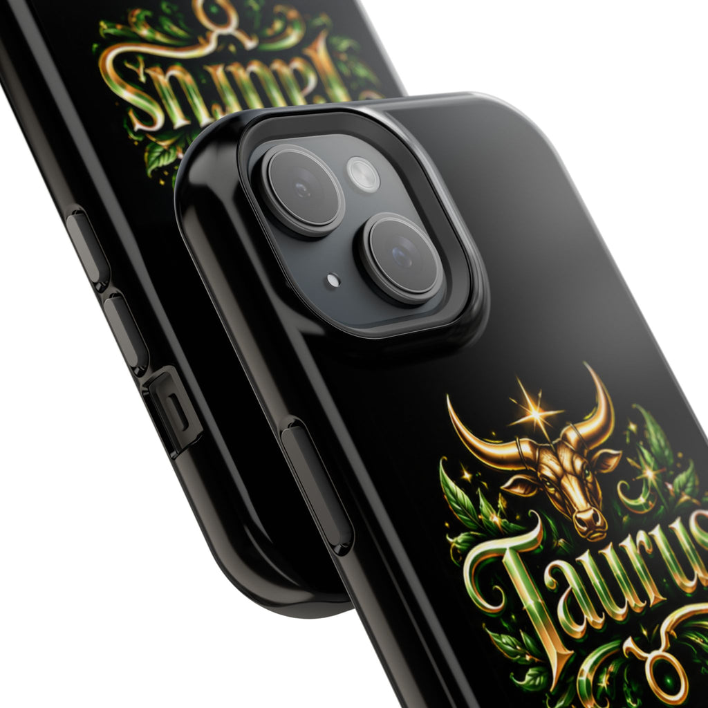Taurus Zodiac Magnetic Phone Case — Impact‑Resistant Astrological Design