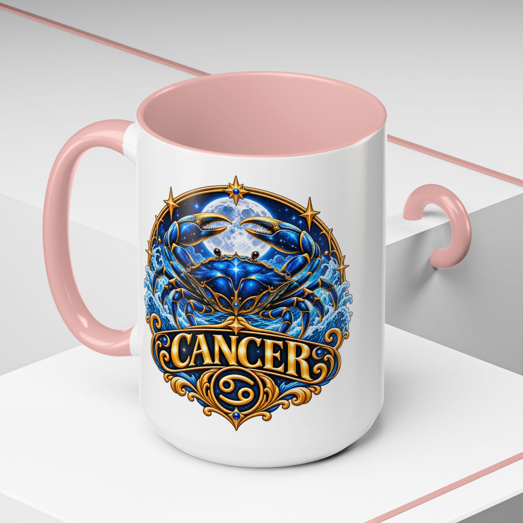 Cancer Zodiac Coffee Mug — Astrology Crab Horoscope Gift (11/15 oz)