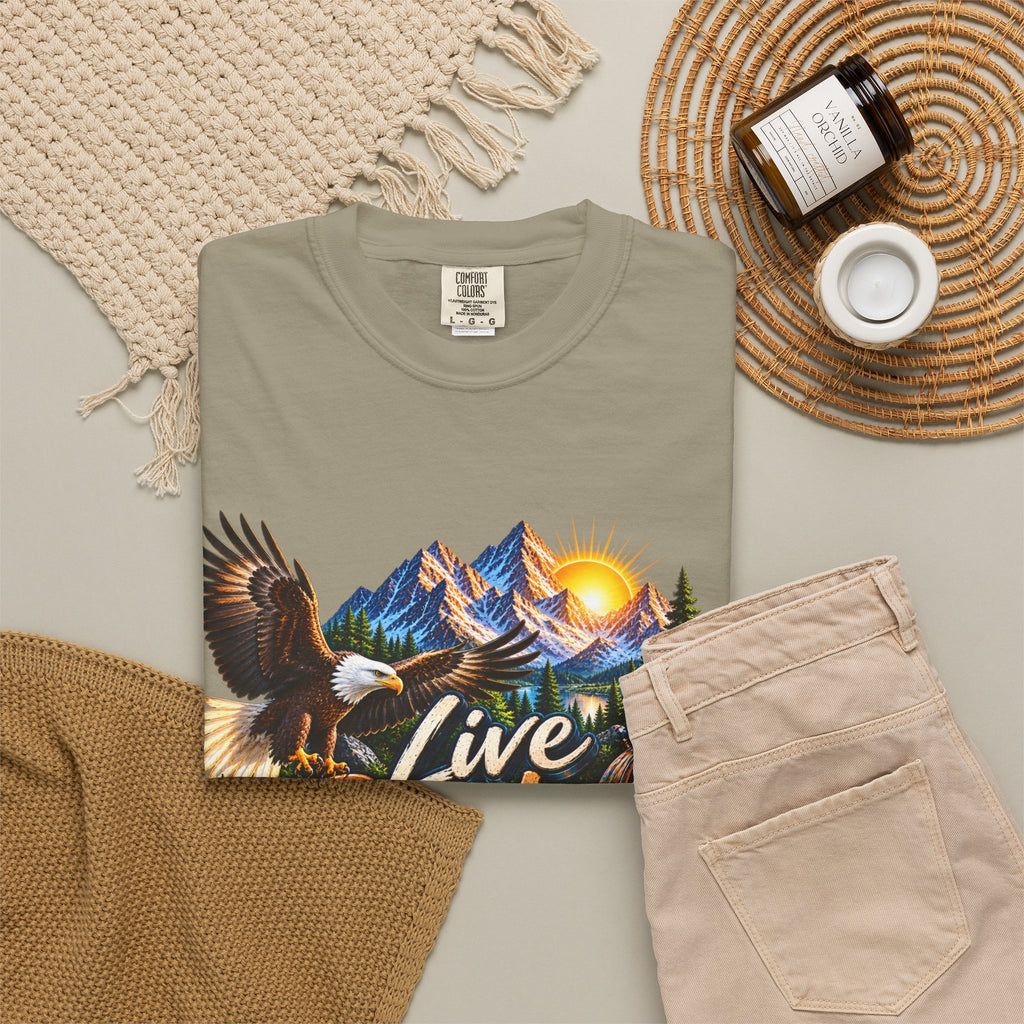 Adventure T-Shirt — "Live Bolder: Explore More, Stay Wild" Graphic Tee