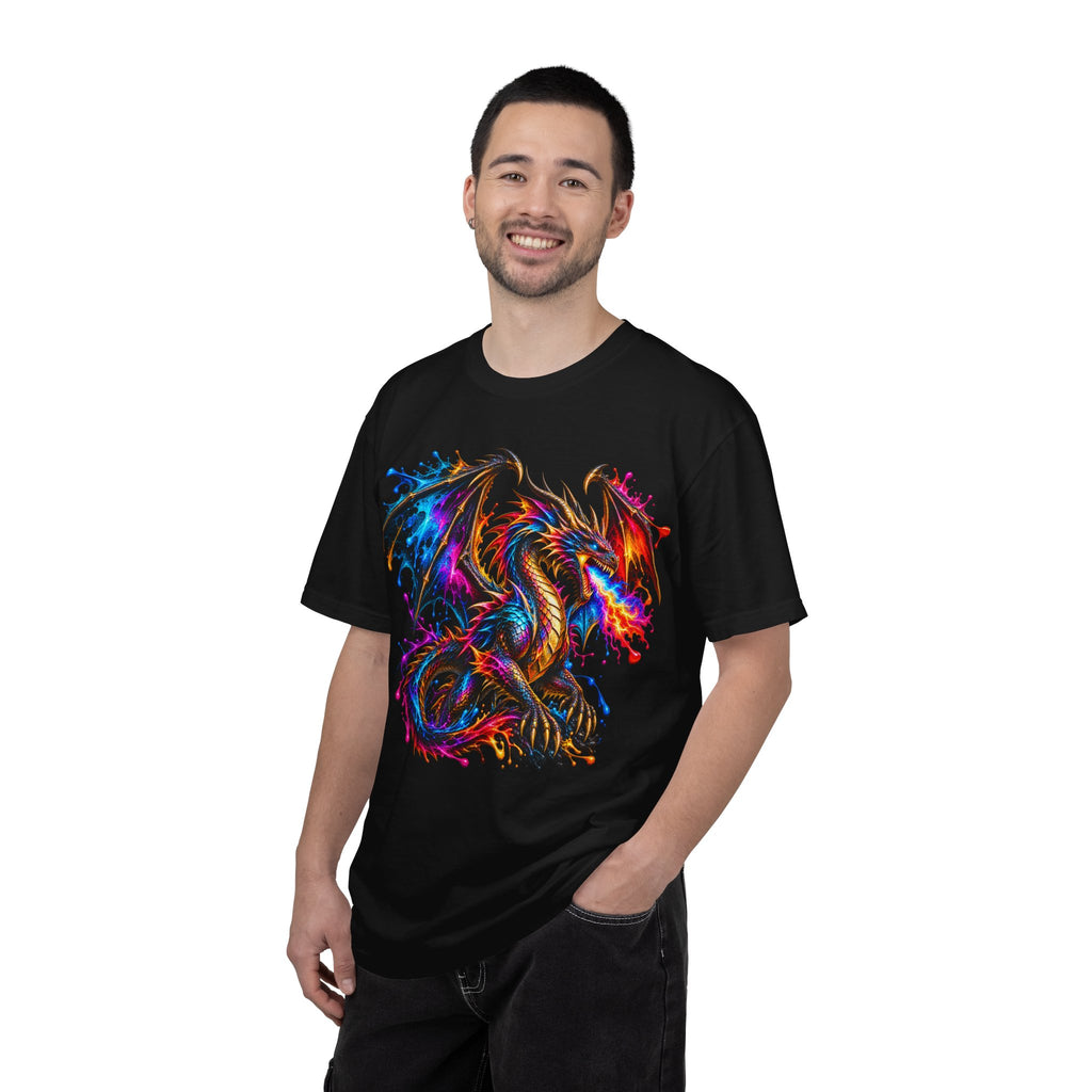Vibrant Watercolor Dragon T-Shirt