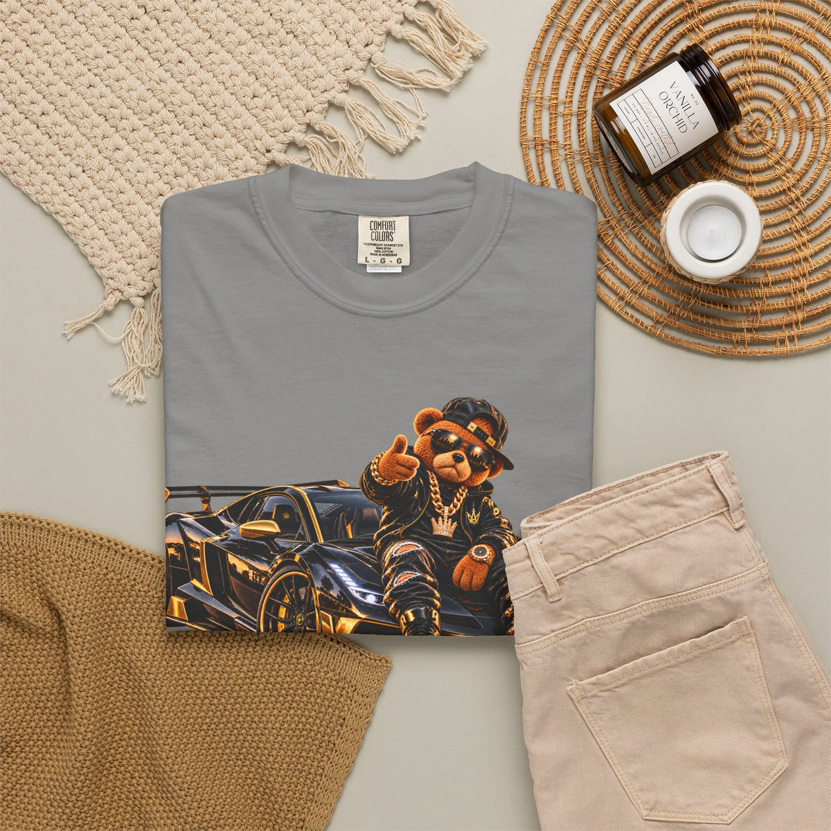 Racing Graphic T-Shirt — Luxury Supercar Design
