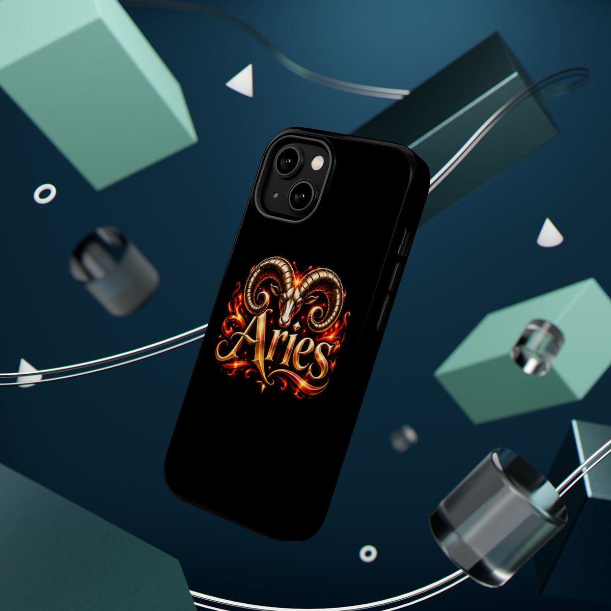 Aries Zodiac Magnetic Impact-Resistant Phone Case
