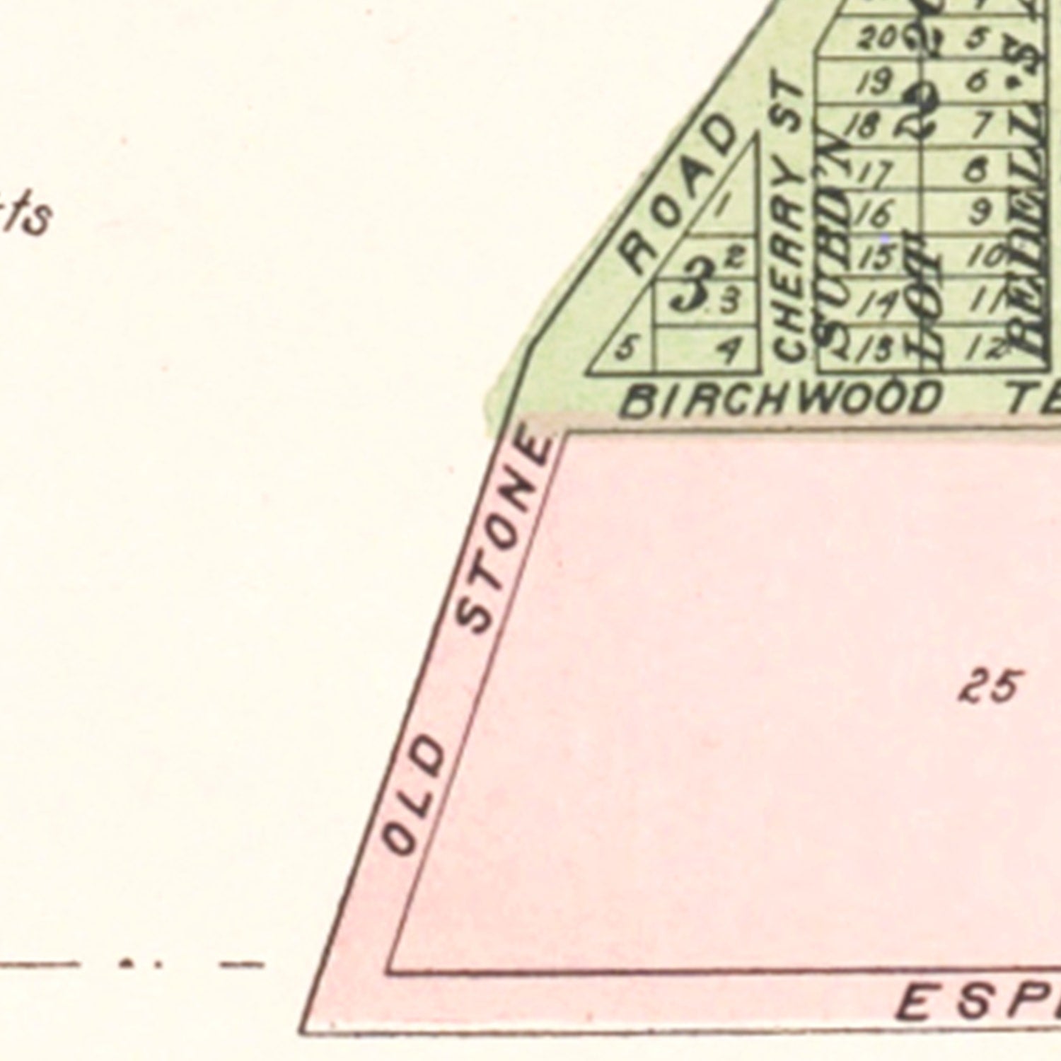 Vintage Map of Crystalia Resort, Michigan 1901