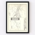 Vintage Map of Fairview, Ohio 1902