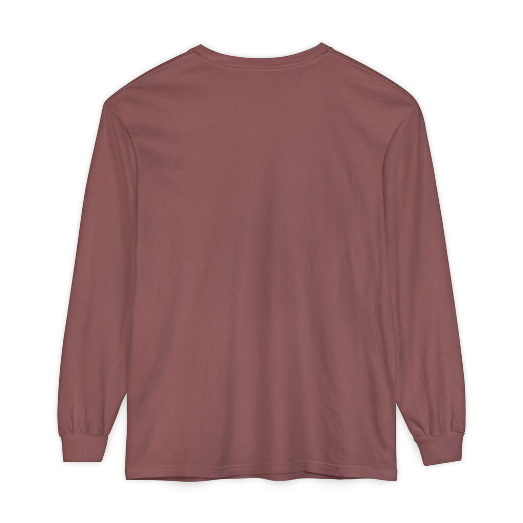 Keep Smiling Long Sleeve Tee — Retro Motivational Graphic Shirt