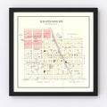 Vintage Map of Stotesbury, Missouri 1903