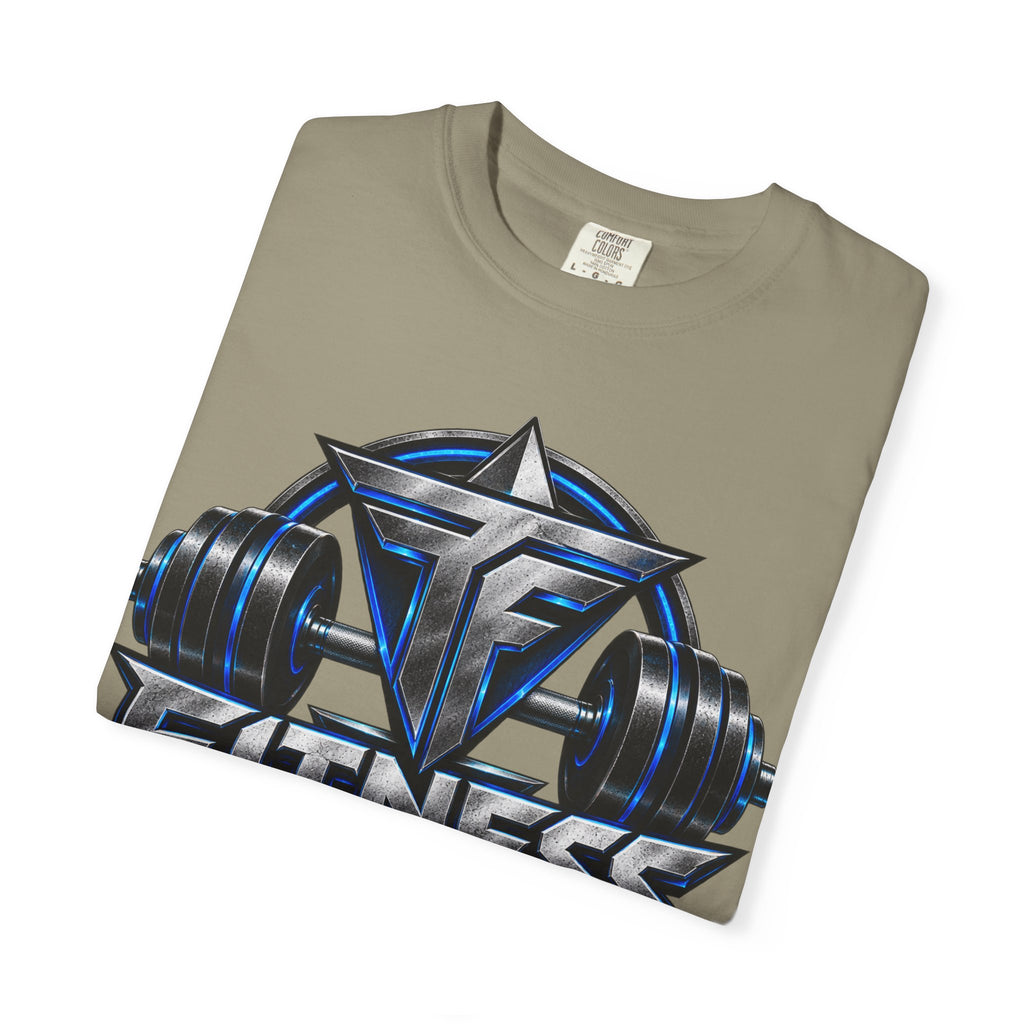 Fitness Lifestyle T-Shirt — Barbell Logo Gym Tee