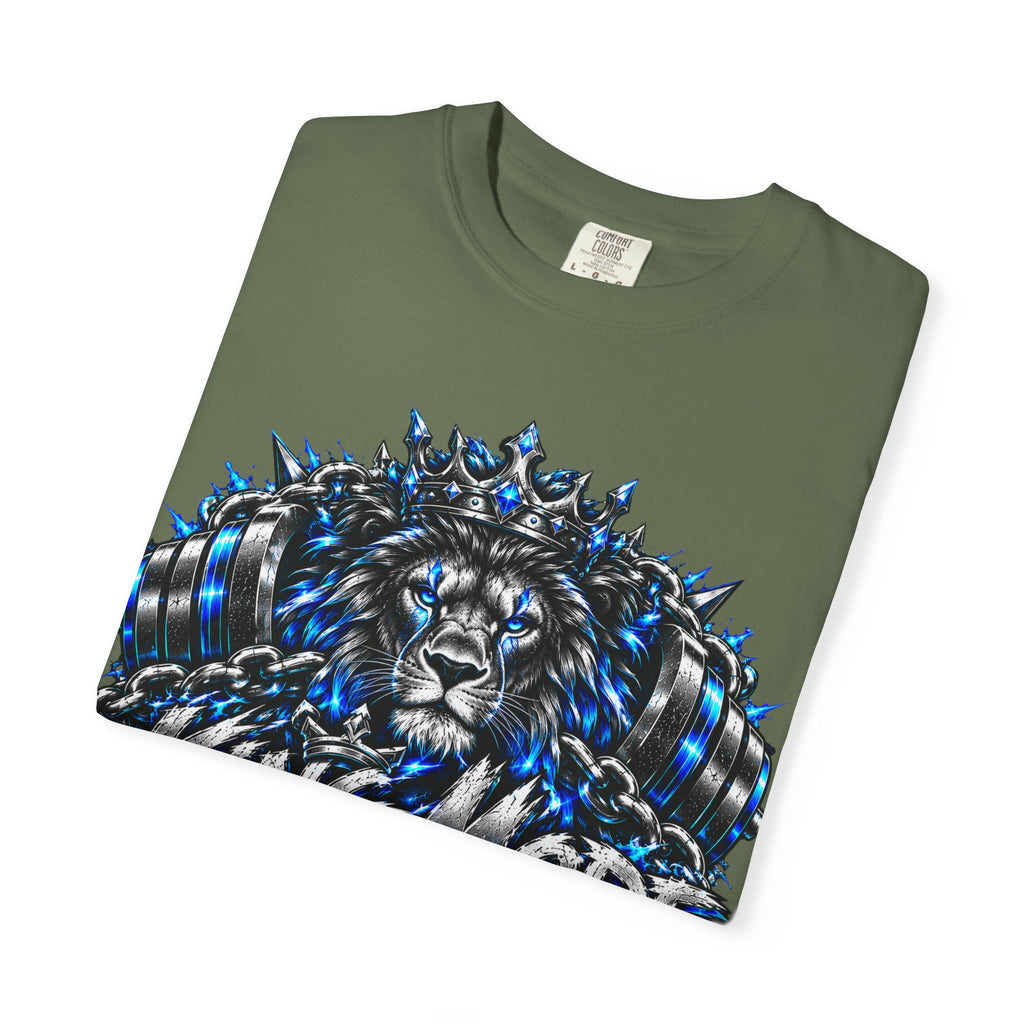 Lion Kingmode Graphic Tee — Gaming Headset Lion Design