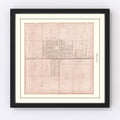 Vintage Map of Scott, Ohio 1905