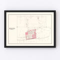 Vintage Map of Augusta, Missouri 1905