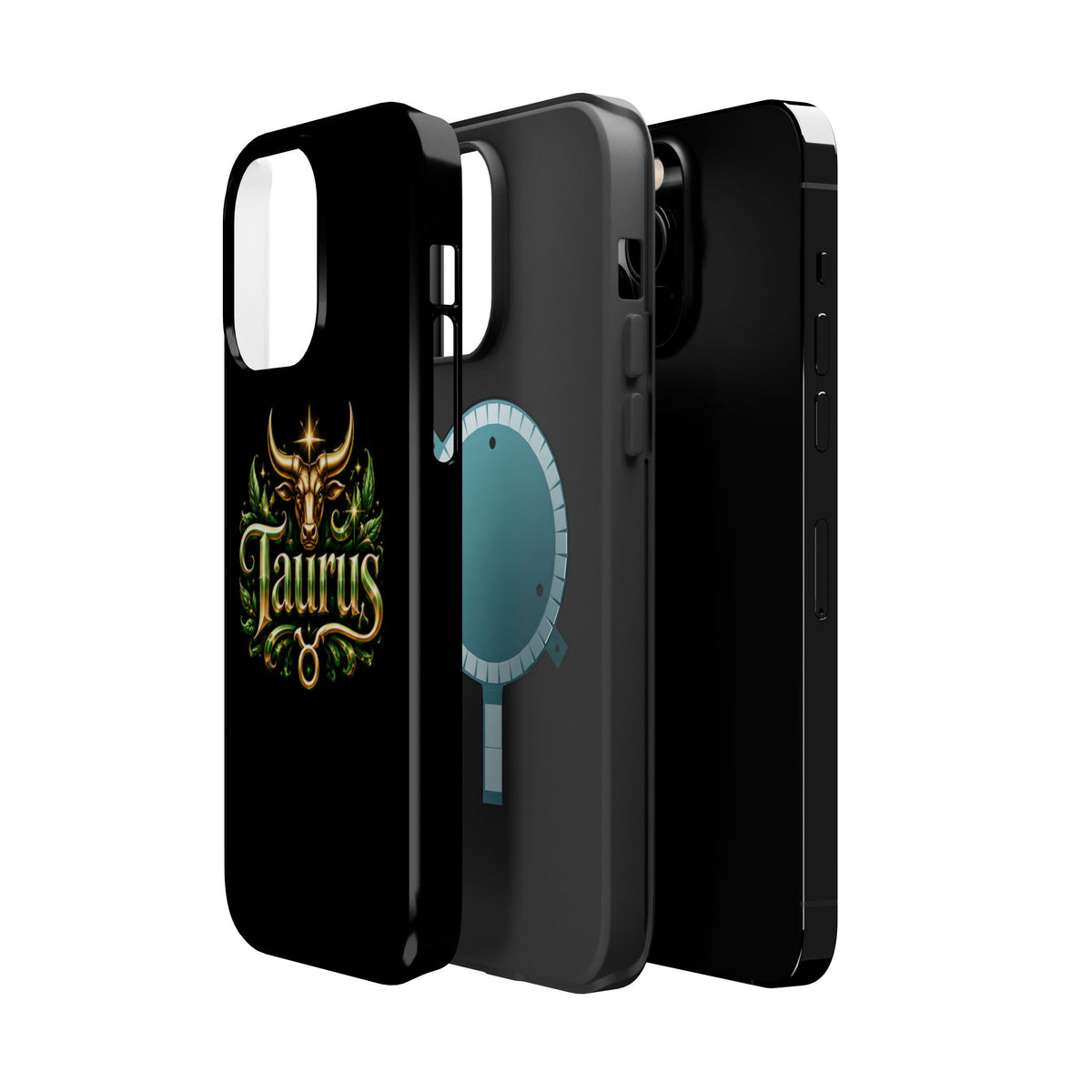 Taurus Zodiac Magnetic Phone Case — Impact‑Resistant Astrological Design