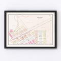 Vintage Map of Weston, Nebraska 1907