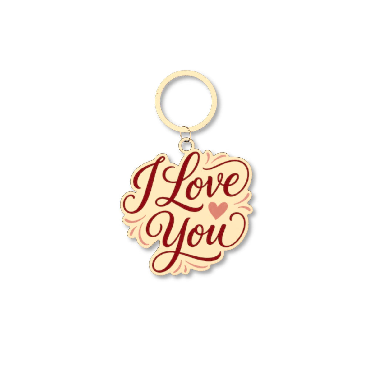 I Love You Keychain — Romantic Keychain Gift