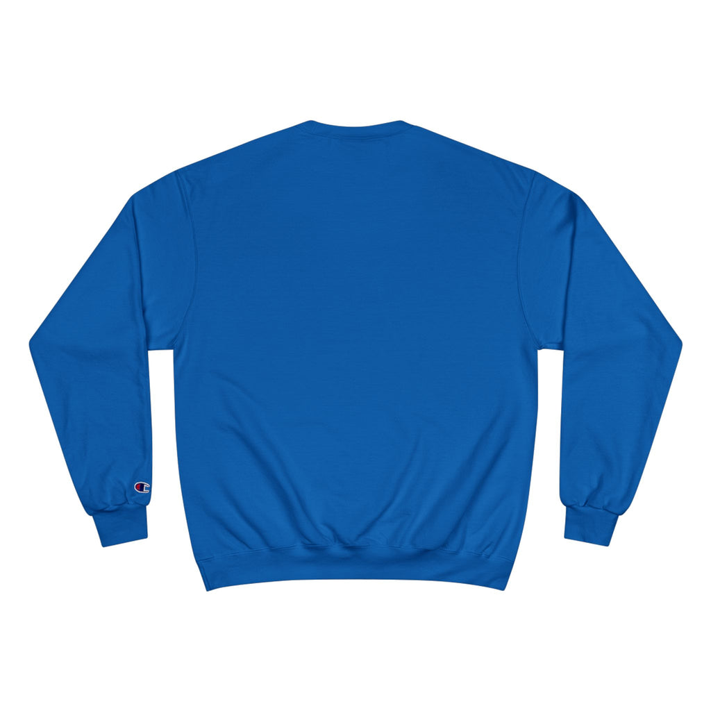 Champion Graphic Sweatshirt — Retro Arch Lettering Pullover