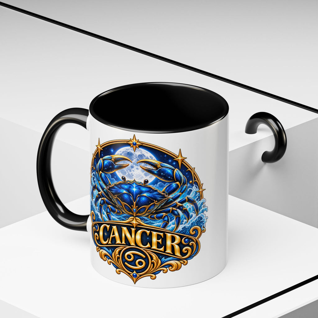Cancer Zodiac Coffee Mug — Astrology Crab Horoscope Gift (11/15 oz)