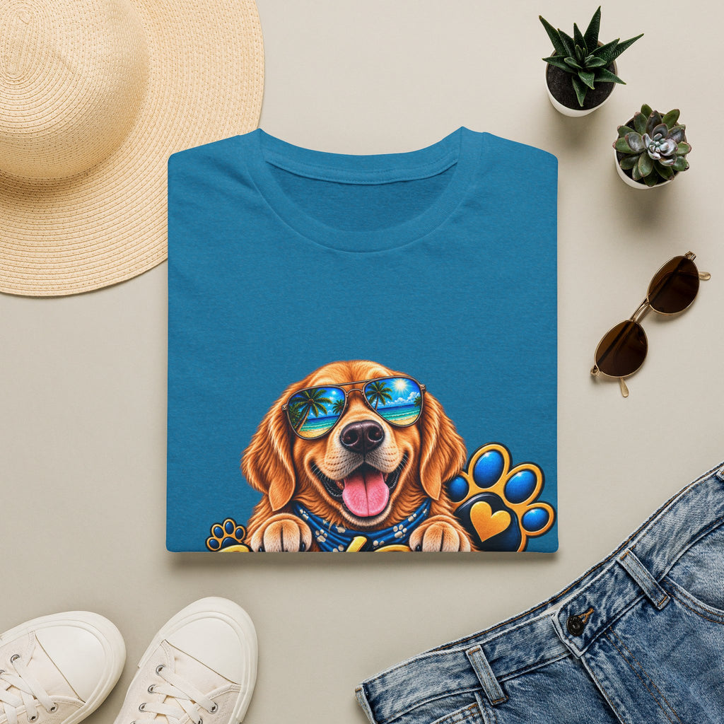 Good Dogs Make Life Better T-Shirt — Cute Golden Retriever Graphic Tee