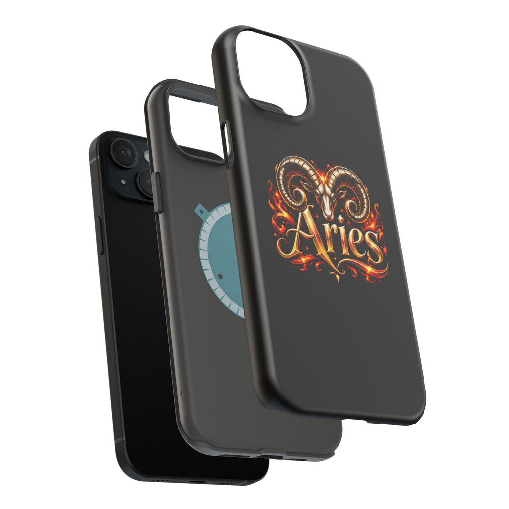 Aries Zodiac Magnetic Impact-Resistant Phone Case