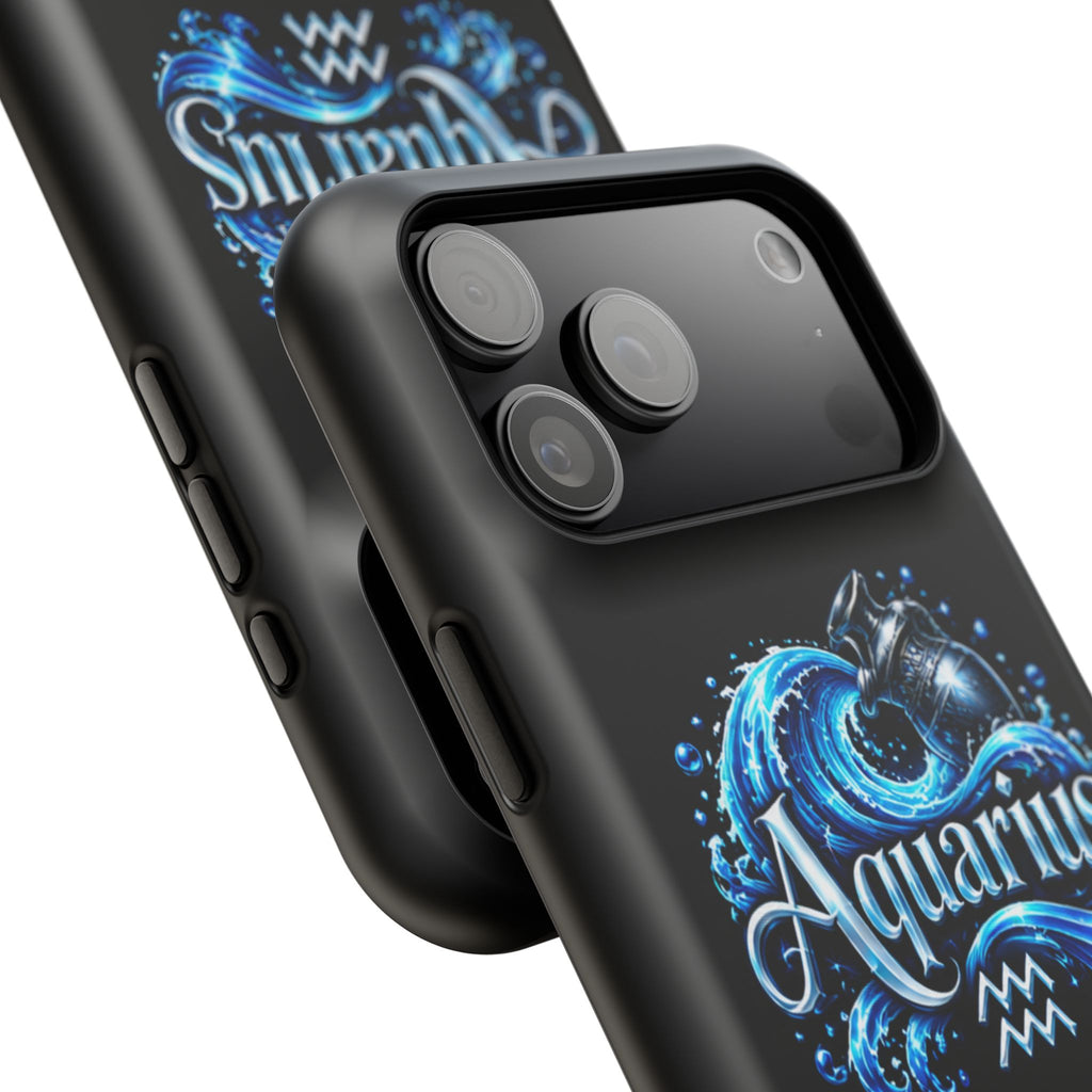 Aquarius Zodiac Magnetic Impact-Resistant Phone Case