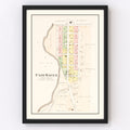 Vintage Map of Fair Haven, Ohio 1912