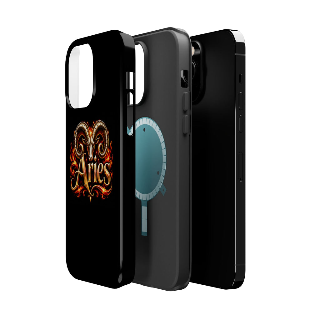 Aries Zodiac Magnetic Impact-Resistant Phone Case