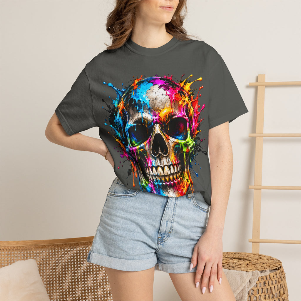Color Splash Skull T-Shirt