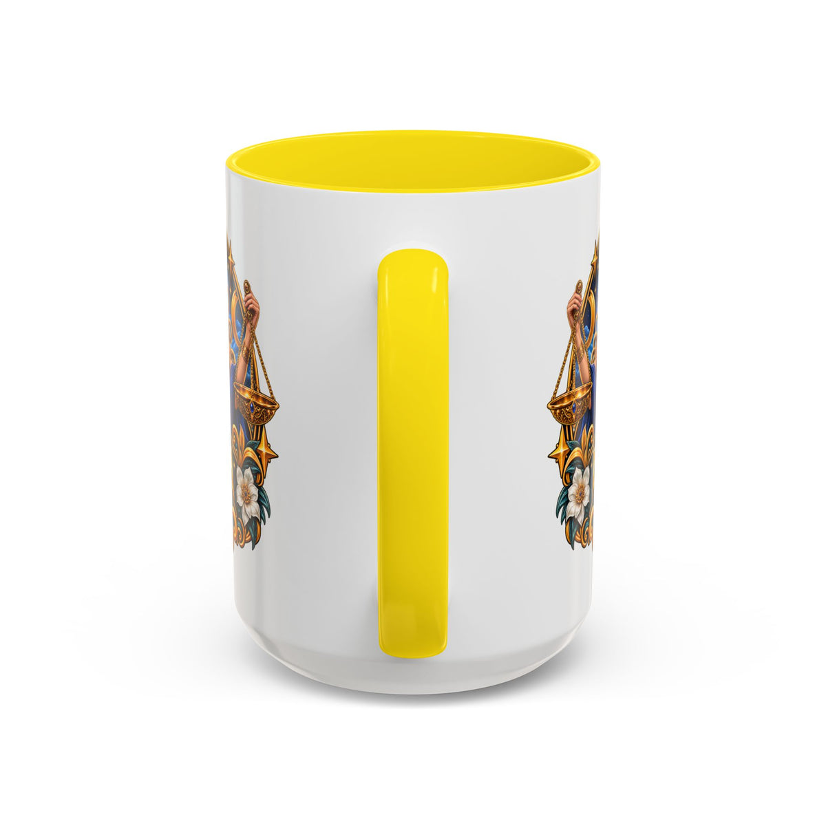 Libra Zodiac Coffee Mug – Elegant Horoscope Astrology Gift (11/15oz)
