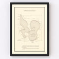 Vintage Lake Washington, MN Map 1921