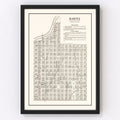 Vintage Map of Kasota, Minnesota 1928