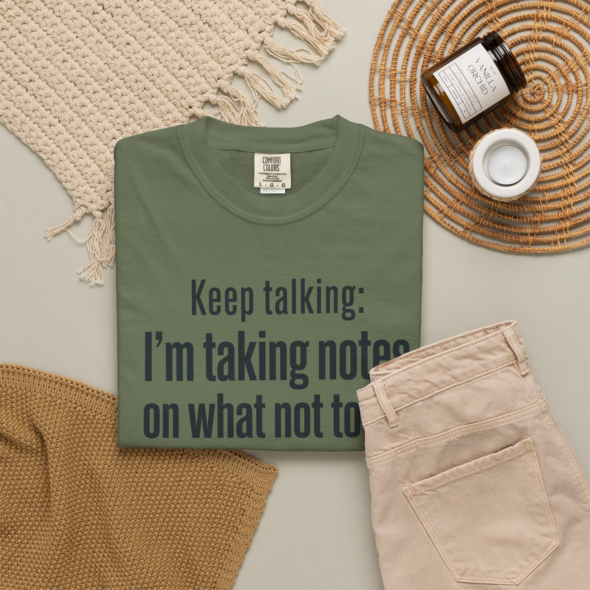 Taking Notes on What Not to Do T-Shirt