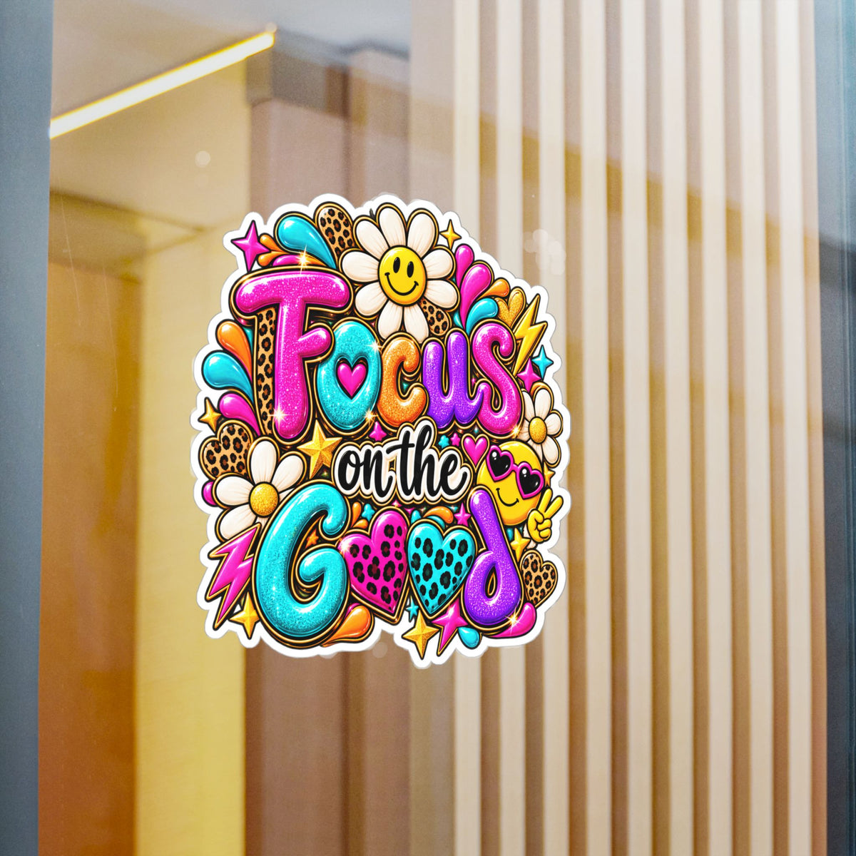 Focus On The Good Vinyl Decals
