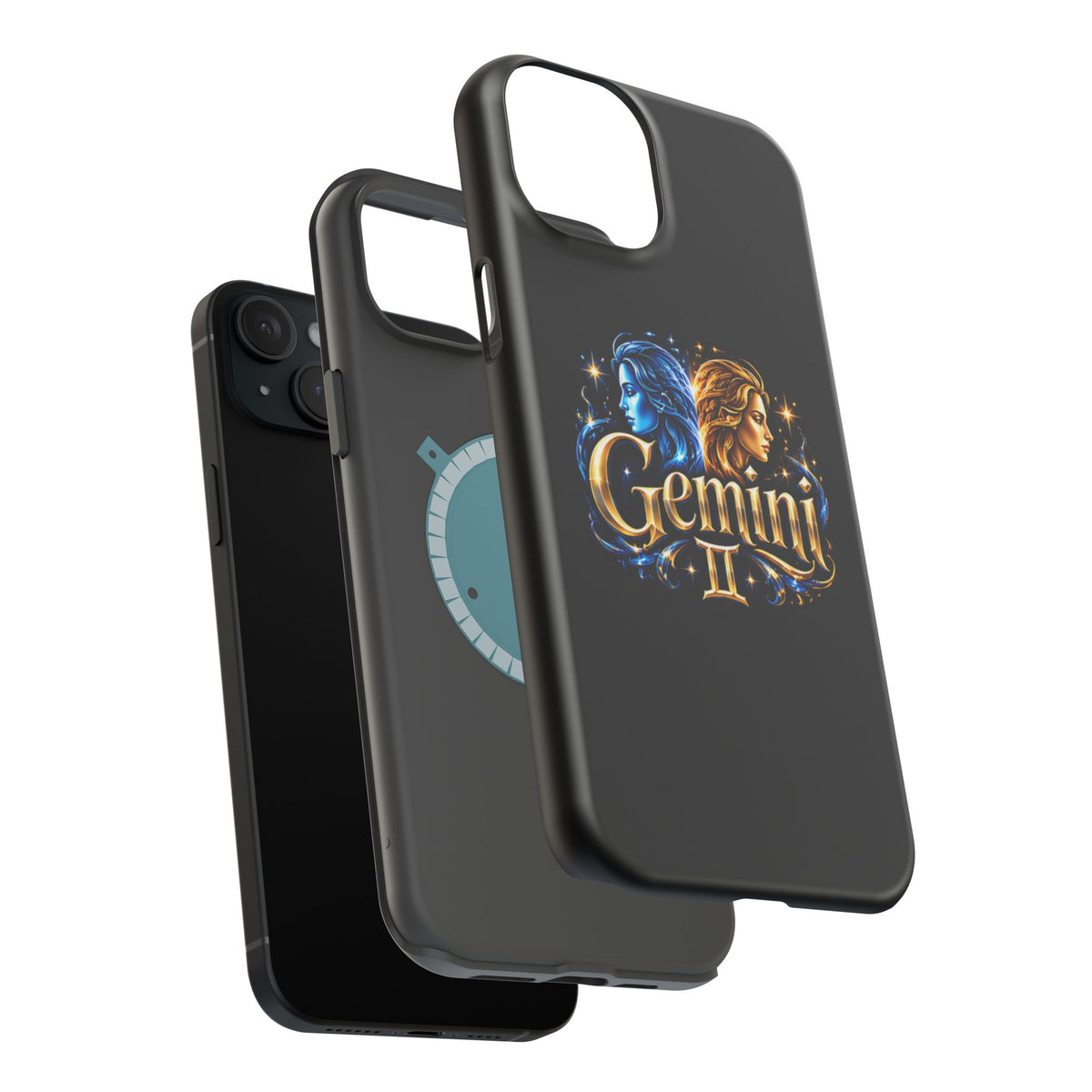 Gemini Zodiac Magnetic Impact-Resistant Phone Case