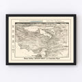 Vintage Napa Valley Map 1927
